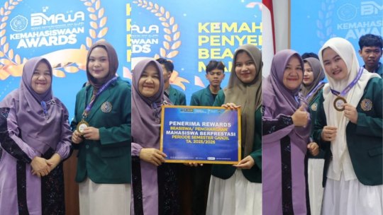 Mahasiswa Fakultas Kedokteran UM Metro Raih Penghargaan pada Kemahasiswaan Awards