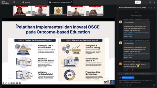 Tingkatkan Mutu Asesmen Klinis Berbasis OBE, Dosen dan Laboran FK Universitas Muhammadiyah Metro Ikuti Pelatihan Manajemen dan Inovasi OSCE
